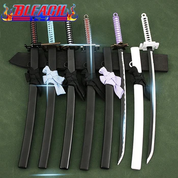 BLEACH Armă Kuchiki Byakuya Șase-bucata Set Spade Vere Sabie Katana Samurai Real Steel Anime Arme Brelocuri Jucării pentru Băiatul Copii
