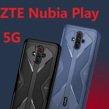 De înaltă Calitate Pentru ZTE Nubia Juca 5G Caz Sticlă Securizată Clar Silicon Nubia Red Magic 5G Lite Acoperi