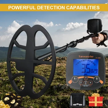 Detector de metale TC-600 localizarea precisă toate Pinpointe Vânător de Comori de Aur Adâncime Excavator Profesionale Subteran Detector de Metale