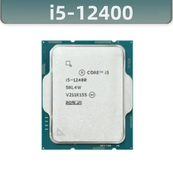 i5 12400 2.5 GHz 6-Core 12-Fir CPU Procesor 10NM L3=18M 65W LGA 1700 fara cooler