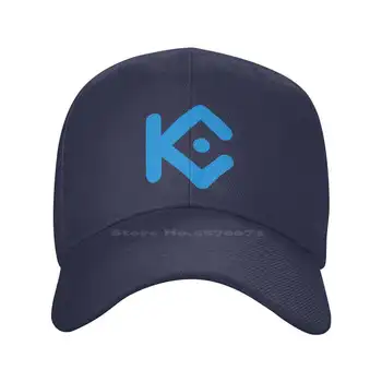 KCS Calitate de Top Logo Denim șapcă de Baseball capac Tricotate pălărie