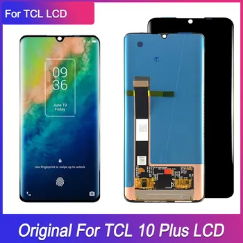 Negru Original Pentru TCL 10 Plus 10Plus T782H Display LCD Touch Screen de Asamblare