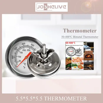 Noi din Oțel Inox GRĂTAR Fumător Grill Termometru Indicator de Temperatură 50-400Degrees Celsius Termometre de uz Casnic 2023