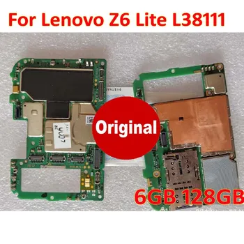 Original, Testat Electronic Mobil, panou de placa de baza Pentru Lenovo Z6 Lite L38111 Placa de baza Taxa de Card cu cipuri de Circuite Flex Cablul