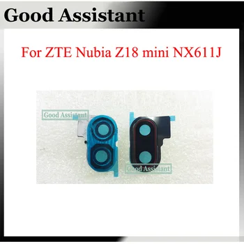 Pentru ZTE Nubia Z18 Mini NX611 NX611J NX611H Spate aparat de Fotografiat Lentilă de Sticlă de Acoperire Cadru de Înlocuire Telefon Mobil de Reparații Piese de Schimb