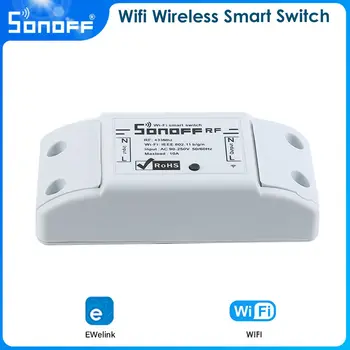 Sonoff RFR2 WiFi Wireless Smart Switch Cu RF433 Receptor de la Distanță Comutator Socket DIY Modulele Inteligente de Origine EWeLink APLICAȚIE de Control