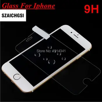 SZAICHGSI temperat pahar ecran protector 0.26 mm 9H sticlă de protecție filme pentru apple iphone7 Plus en-gros 200pcs/lot