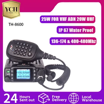 TYT-LEA-8600 Radio Auto 25W UHF/VHF Dual Band de Emisie-recepție IP67 rezistent la apa Amatori Mini Radio Auto 136-174MHz/400-480MHz 200 de Canal
