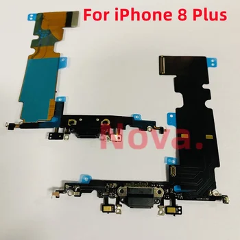 USB de Încărcare de Bord Pentru iPhone 8 Plus 8+ Încărcător Conector Dock Port Cablu Flex Telefon Reparații Parte