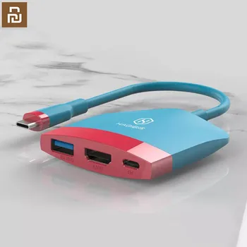 Youpin de Tip C Converter / Stație de Andocare USB 3 0 + HDMI + Pd100w de Alimentare, Comutator Telefon Mobil, Tableta, Notebook