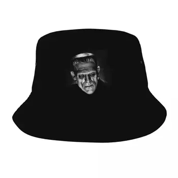 În aer liber Găleată Pălărie este în Viață Karloff Frankenstein Film de Groază Panama Pălărie Bărbați Femei Bumbac Pescar Capac Plajă Pescar Pălării