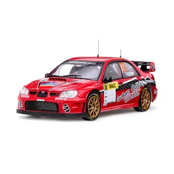 În Stoc 1:18 Scară Subaru WRC Rally Car 4480# Aliaj Model de Masina de Colectare Ornamente de Suveniruri Mor-turnare Cadouri pentru Copii Jucarii