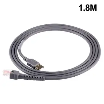 1.8 m de Mare Viteză USB 2.0 de sex Masculin La Cablu RJ45 Pentru Simboluri de coduri de Bare LS2208 Cablu de Rețea Ethernet Converter Transverter Plug