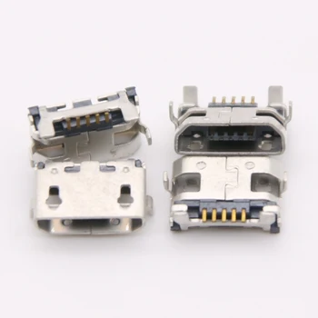 10-100buc/Lot Micro Mini USB de Încărcare Port de Încărcare Priză Jack Conector Pentru Alcatel OneTouch PIXI 4 5012 5012G OT5012 OT 5012