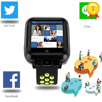 2018 Produs Nou, GPS, 4g lte Ceas Inteligent cu tensiunea Arterială și frecvența Cardiacă de Monitorizare a cartelei SIM prin Bluetooth 4.0 camera foto de telefon ceas