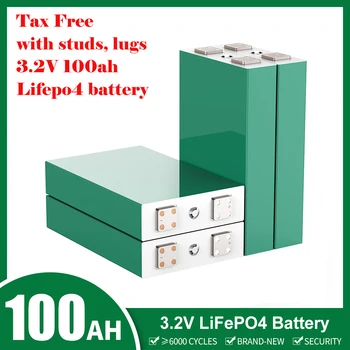 3.2 V 100AH Lifepo4 Baterie 4-32pcs Clasa O Nouă baterie Reîncărcabilă Solare Celule Lifepo4 Baterie Pack Pentru 12V 24V 48V Barca de Golf RV