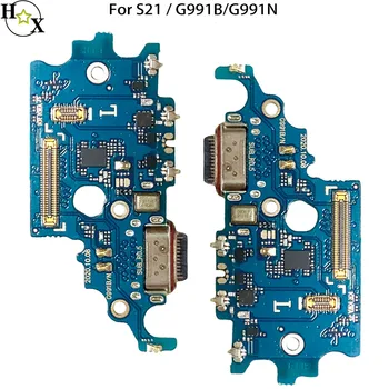 5 Pc-uri USB Conector de Încărcare de Bord Port Dock Cablu Flex Pentru Samsung S21 G991B G991N S21Plus G996B