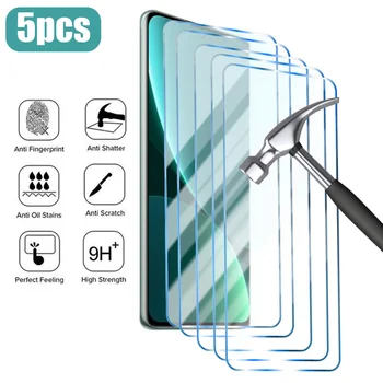 5PCS Ecran Protector Pentru Poco X4 X3 Pro 5G F4 GT NFC M5 M4 M3 12T 11T Pro 5G Sticlă Călită Pentru Xiaomi Mi 12 11 Lite 5G F4 GT