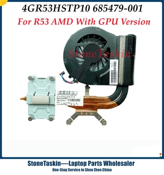 95% Noua Originala Laptop Cooling Fan Cooler CPU Pentru HP Pavilion G4 G6 G7-2000 R53 Radiator Cu GPU 4GR53HSTP10 685479-001 Testat