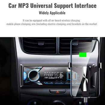 Bluetooth-Compatibil cu Auto Dual USB Player Music Player Multifuncțional Pentru Vehicul Auto