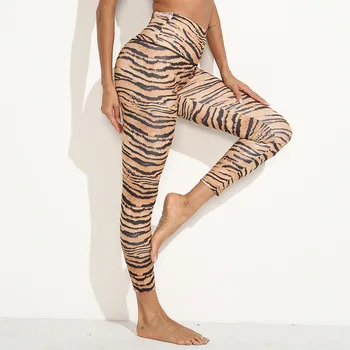 Calitate, Stil Fierbinte Spate Talie Cruce Sexy Model Tigru De Fitness Yoga Jambiere