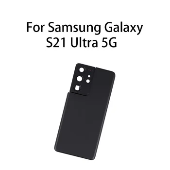 Capac spate Baterie Usa din Spate de Locuințe Cu Lentilă aparat de Fotografiat Pentru Samsung Galaxy S21 Ultra 5G