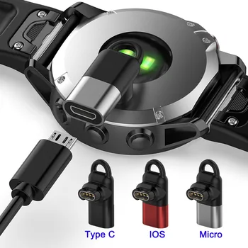 Conector Incarcator pentru Garmin Ceasuri Inteligente Plătesc Micro USB/ IOS/ Tip C Adaptor de Încărcare pentru Instinct 2 Solare/ Fenix 5/6/7 7x