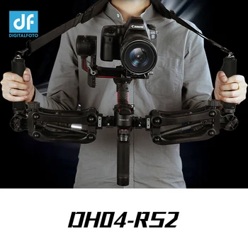 DF DH04-RS2 4-a Axa Z Detasabila Gimbal Stabilizator de Primăvară Mâner Dublu pentru DJI Ronin S SC RS2 RSC2 RS3 PRO Zhiyun Macara 2S