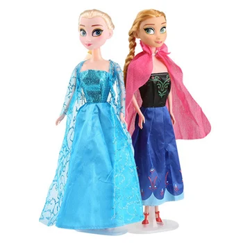 Disney fete drăguț frozen elsa printesa anna Olaf papusa jucării pentru copii fete de cadouri machiaj Jucărie Cifre