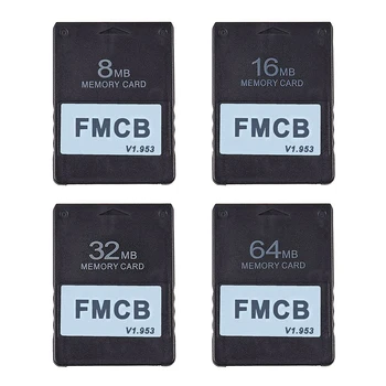 FMCB McBoot Free MC Boot Card v1.953 pentru Sony PS2 8MB/16MB/32MB/64MB Card de Memorie
