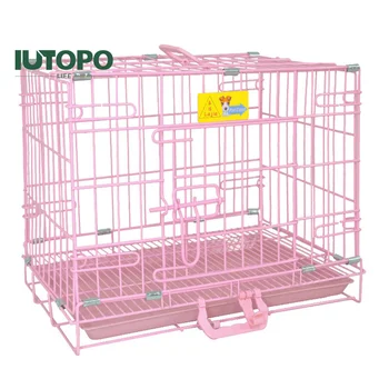 IUTOPO Cușcă de Câine Pisică Cușcă Bold Pliere Portabil Mari și Mijlocii Caine Mic Ursuleț de pluș animale de Companie Câine Cușcă de Sârmă Cat Cage Cage se Toarnă Chat