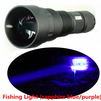 JAXMAN Z1 lumina albastra /violet lumina pescuit lumina Zoom Optic de lentile de sticlă transport gratuit