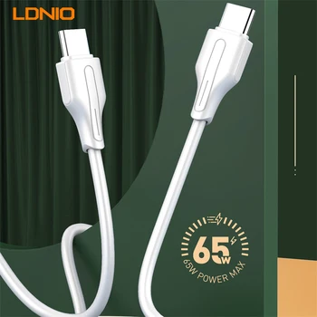 LDNIO LC121-C de Încărcare Rapidă 65W Cablu USB-C de Tip c Tip c de Date USB Cablu de Încărcător de Telefon Pentru Samsung S10 S20 Telefon Mobil
