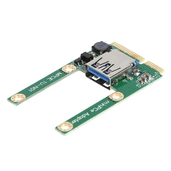 Mini PCI-E-USB3.0 Card de Expansiune Laptop PCI Express PCIe Pentru USB 3.0 Converter Riser Card Adaptor Cu Șurub Accesorii