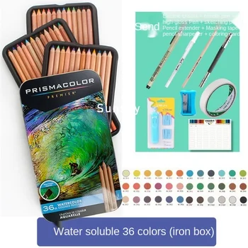 nou original 24 48 72 150 prismacolor Premier ulei creion de Culoare Prismacolor sanford 36 solubil Creion set+ 8 în plus pictură cadou
