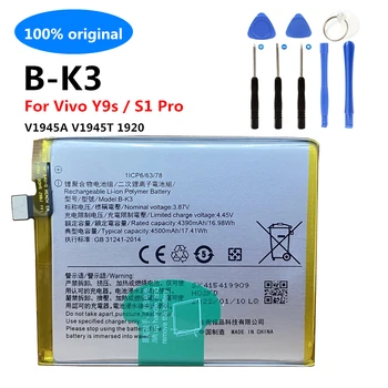 Nou, Original, B-K3 4500mAh Pentru Vivo Y9s V1945A V1945T / S1 Pro 1920 Înaltă Calitate Înlocuire Baterie de Telefon Mobil
