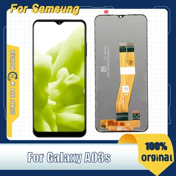 ORIGINAL AMOLED Ecran Pentru SAMSUNG Galaxy A03s A037 LCD Touch Screen pentru Samsung A03s A037 A037F Display LCD Piese de schimb