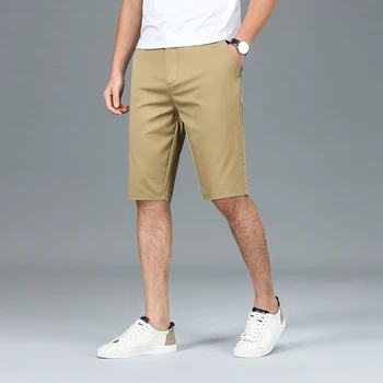 Pantaloni Scurți de vară Pantaloni Bărbați Îmbrăcăminte de Afaceri Slim-fit Pantaloni Casual Barbati Stomac pantaloni Scurți pentru Bărbați Techwear
