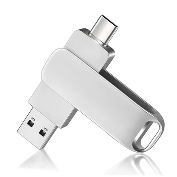 Pen Drive 64GB OTG Tip C USB 2.0 Flash Drive Extern, Stick de Memorie pentru SmartPhone-uri, MacBook-ul, Tableta pendriver