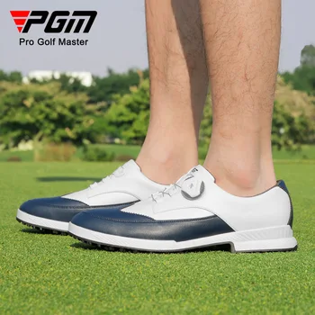 PGM Golf Pantofi pentru Bărbați Buton Șireturile Anti-Alunecare Impermeabile Barbati Pantofi Sport Adidasi XZ257