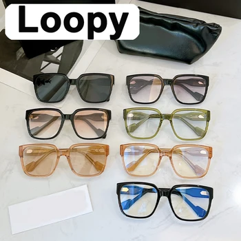 Slab BLÂND YUUMI Femei ochelari de Soare Pentru Om Ochelari Vintage de Lux produse de Brand Designer de Vară Uv400 Trendy Monst coreeană