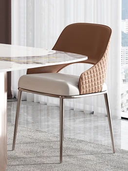 Stil Italian scaune de luat masa, lumina de lux pentru uz casnic, modern simplitate și minimalism, Nordic 2023 nou model